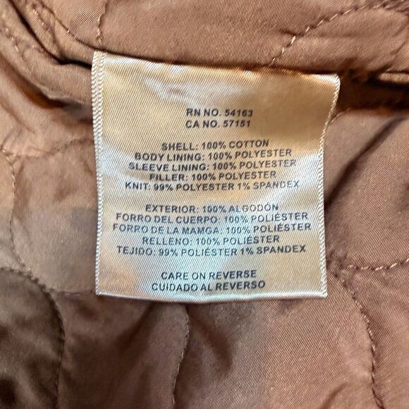 Levis Jacket Mens XL Quilted Full Zip Trucker Western Casual Classic Pockets - Picture 6 of 8